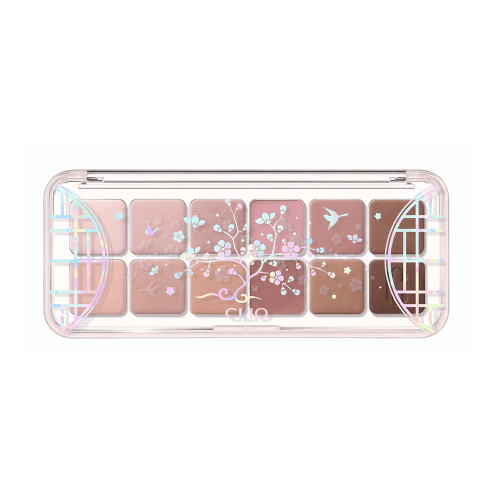Большая палетка теней для век CLIO Pro Eye Palette Air 20 Maehwa Ribbon