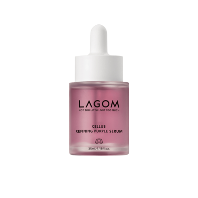 Сыворотка с азелаиновой кислотой для проблемной кожи Lagom Cellus Refining Purple Serum
