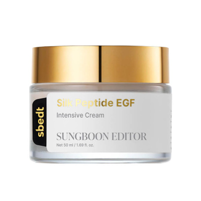 Лифтинг-крем с пептидами и факторами роста Sungboon Editor Silk Peptide EGF Intensive Cream