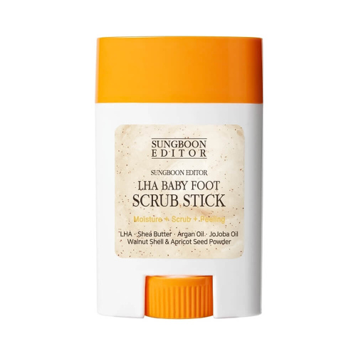Отшелушивающий скраб для ног Sungboon Editor LHA Baby Foot Scrub Stick
