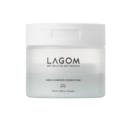 Увлажняющие пэды с морскими водорослями Lagom Aqua Seaweed Essence Pad