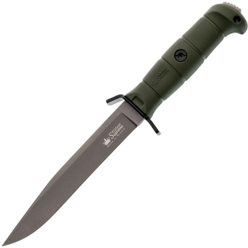 Тактический нож Kizlyar Supreme Vector Olive, сталь AUS-8 TW, армейский нож