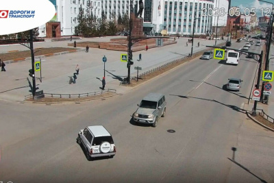 На перекрестке Ленина и Кирова в Якутске временно отключат светофор / ЯСИА Якутск Якутск Республика Саха (Якутия)
