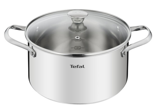 Кастрюля с крышкой Cook Eat 24 см B9214674, 5.4 л