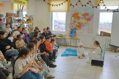 В Хандыге для семей участников СВО провели «Семейные выходные вместе с библиотекой» / ЯСИА   