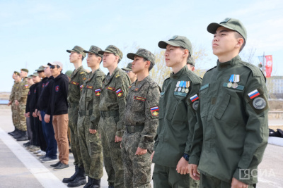 В Якутске стартовали военно-полевые сборы центра «Воин» для школьников и студентов / Саина Титова Якутск Якутск Республика Саха (Якутия)