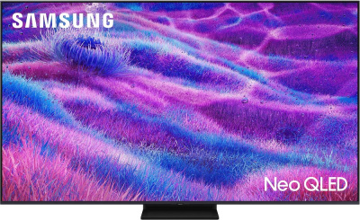 Телевизор Samsung 85" Neo QLED QN80F 4K Mini LED, Процессор NQ4 AI Gen2, Vision AI Smart ТВ (2025) QE85QN80FAUXRU черный