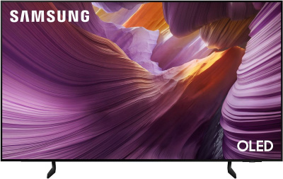 Телевизор Samsung 77" OLED S85F 4K, Процессор NQ4 AI Gen2, Vision AI Smart ТВ (2025) QE77S85FAEXRU черный