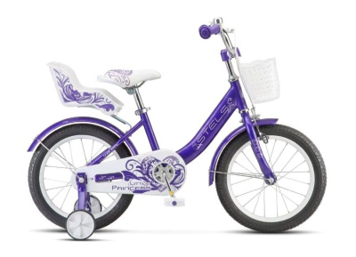 Детский велосипед Stels Little Princess 16, год 2025, цвет Фиолетовый