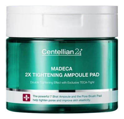 Подтягивающие пэды для лица Madeca 2x Tightening Ampoule Pad 60шт