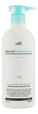 Шампунь для волос кератиновый Keratin Lpp Shampoo: Шампунь 530мл
