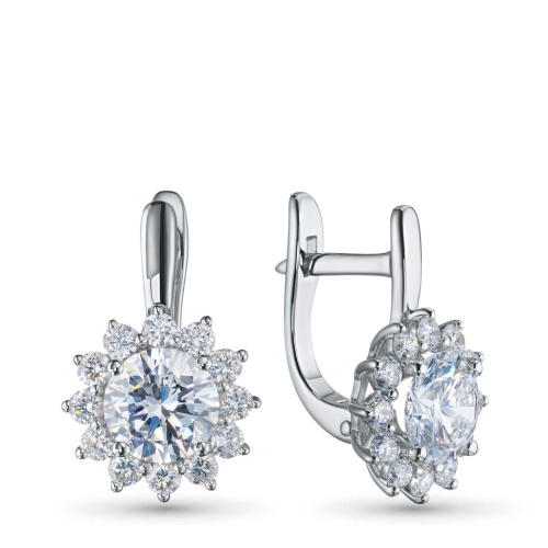 Серьги из белого золота э4712сг11231253