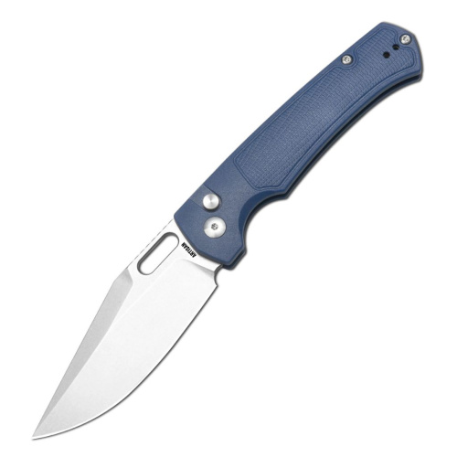 Складной нож Artisan Cutlery 1867G-BU Revel, сталь S90V, рукоять FRN, синий