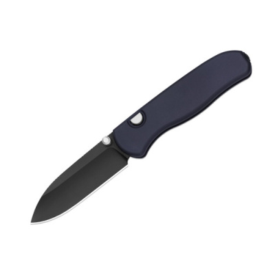 Складной нож Kizer Drop Bear Zero, сталь M390, рукоять алюминий, темно-синий