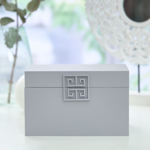 Шкатулка Arancio, серая