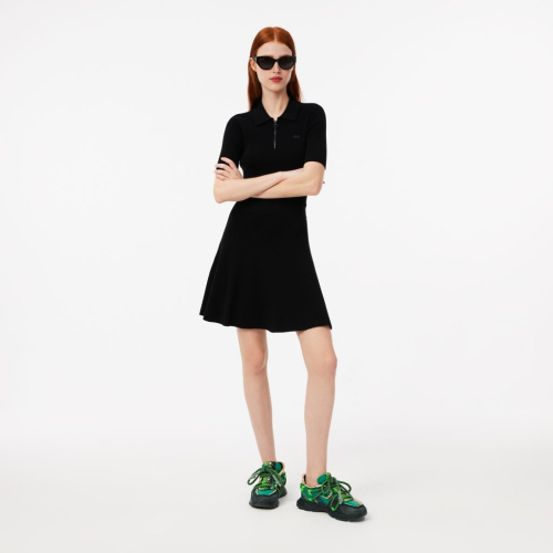 Женское эластичное платье Lacoste на молнии