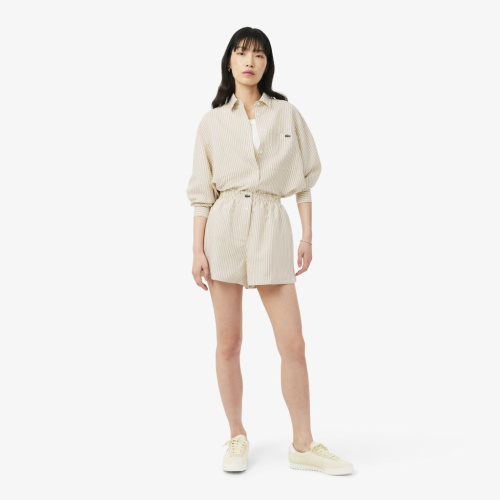 Женские шорты Lacoste из льна