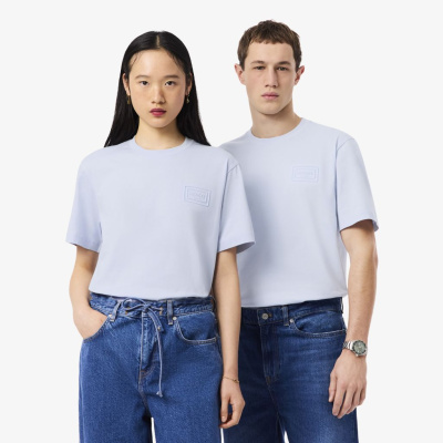 Хлопковая футболка Lacoste унисекс
