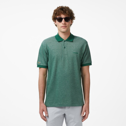 Мужское хлопковое поло Lacoste