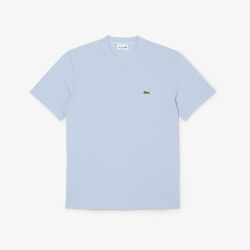 Мужская хлопковая футболка Lacoste из смеси льна