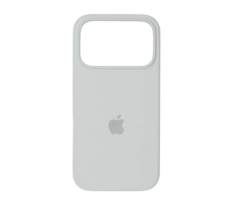 Чехол-накладка Silicone Case Series для iPhone 17 Pro Max (белый)