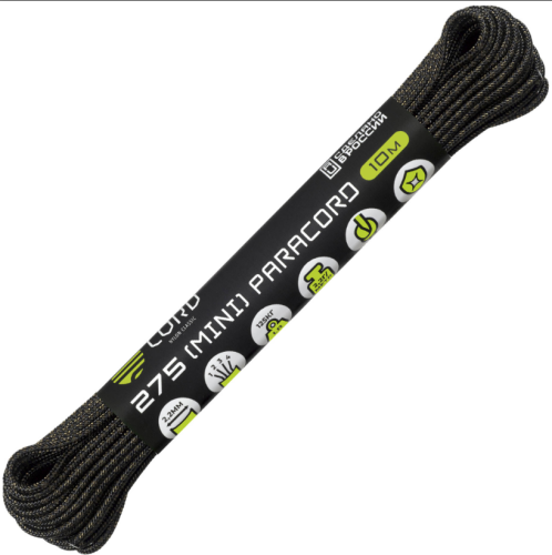 Паракорд 275 Black snake, 10 м