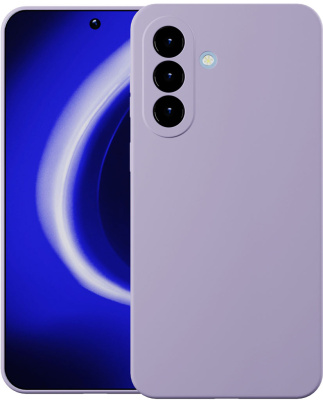 Клип-кейс Krutoff Silicone для Samsung Galaxy A57 Фиолетовый