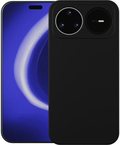 Клип-кейс Krutoff Soft для HUAWEI Nova 15 Pro Чёрный