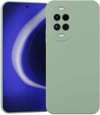 Клип-кейс Krutoff Silicone для HUAWEI Nova 15 Зелёный