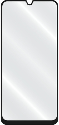 Защитное стекло LuxCase для Apple iPhone 17 Pro с чёрной рамкой