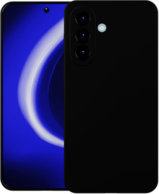 Клип-кейс Krutoff Silicone для Samsung Galaxy A37 Чёрный