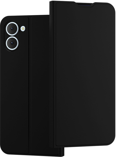 Чехол-книжка Krutoff Magnet для TECNO SPARK GO 3 Чёрный