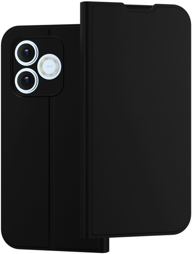 Чехол-книжка Krutoff Magnet для HONOR 600 lite Чёрный