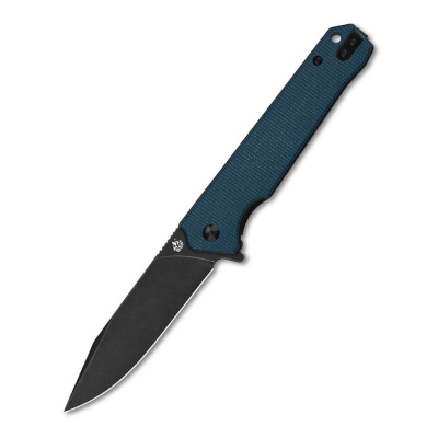 Складной нож QSP Mamba, сталь D2, рукоять микарта синяя