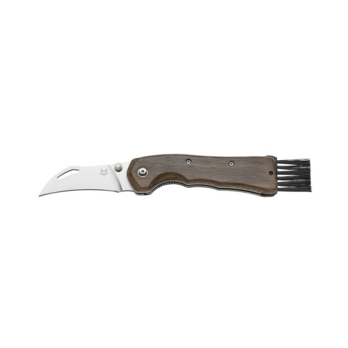 Складной нож Fox Spora Mushrooms Knife, сталь 12C27, рукоять орех