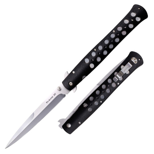 Нож складной Cold Steel Ti-Lite 6", сталь AUS-8A, рукоять zytel, черный