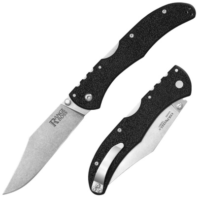 Нож складной Cold Steel Range Boss Black, сталь 4034SS, рукоять zytel, черный