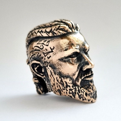 Бусина для темляка Рагнар, бронза