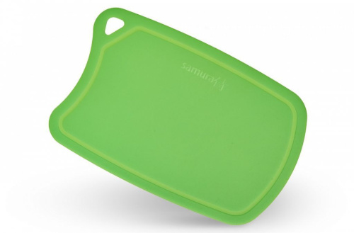 Доска Samura термопластиковая, 380х250х2 мм, зеленая