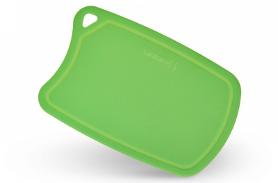 Доска Samura термопластиковая, 380х250х2 мм, зеленая