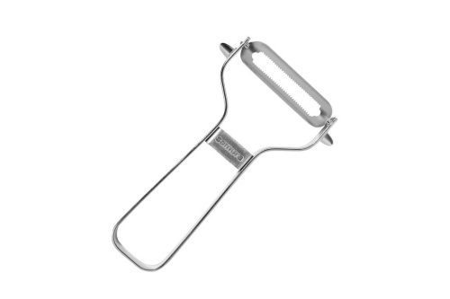 Овощечистка Samura Skinner, нержавеющая сталь, лезвие с серрейтором