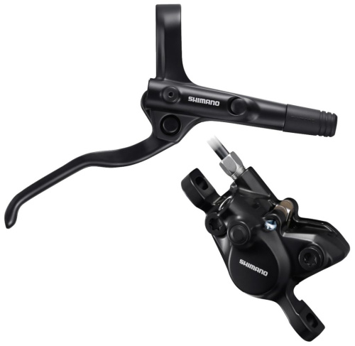 Комплект дискового тормоза Shimano BR-MT200 (черный 1700 мм правый - задний полимерные колодки)