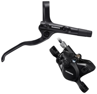 Комплект дискового тормоза Shimano BR-MT200 (черный 1700 мм правый - задний полимерные колодки)