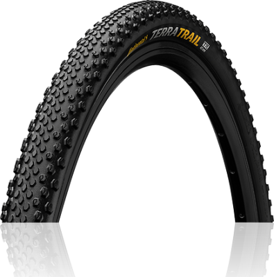 Велопокрышка Continental Terra Trail 28" (черный 700x45c (47-622) кевларовый)