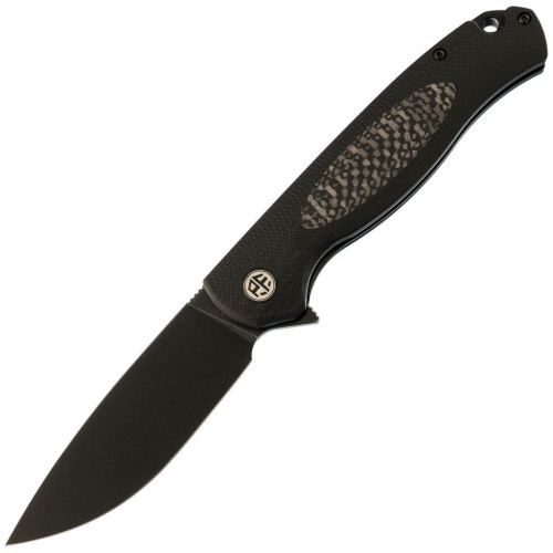 Складной нож Petrified Fish Stamp B03DDW, сталь D2, G10/карбон