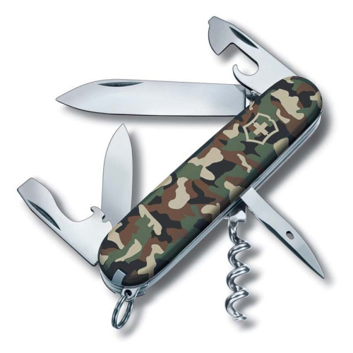 Нож перочинный Victorinox Spartan, сталь X55CrMo14, рукоять Cellidor®, камуфляж, 12 функций, 91мм