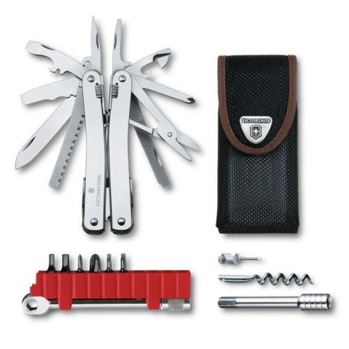 Мультитул Victorinox Spirit X Plus Ratchet (3.0236.N) нейлоновый чехол