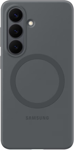 Чехол Samsung Silicone Magnet Case S26 черный