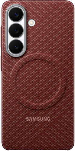 Чехол Samsung Carbon Magnet Case Galaxy S26 красный