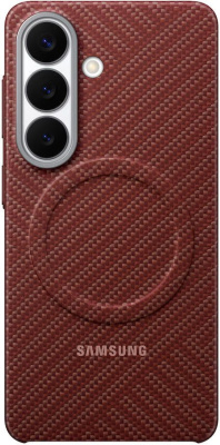 Чехол Samsung Carbon Magnet Case Galaxy S26 красный
